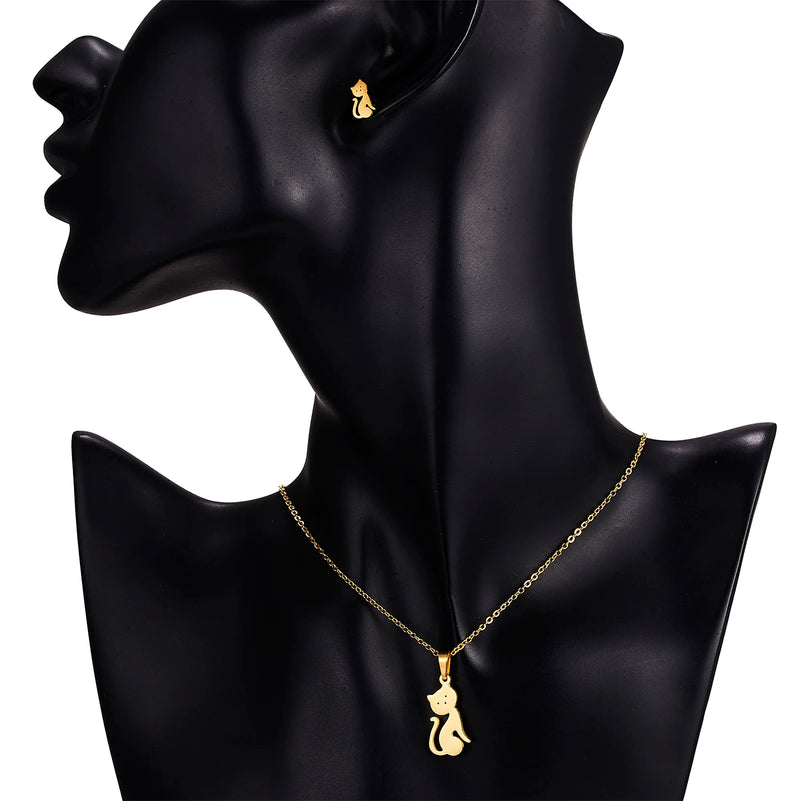 Conjunto Mãe de Pet Imperial ® [Banhado a Ouro 18k] - Kamuui ®