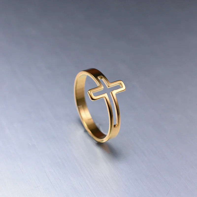 Anel Religioso Ajustável Imperial ® [Banhado a Ouro 18k] - Kamuui ®